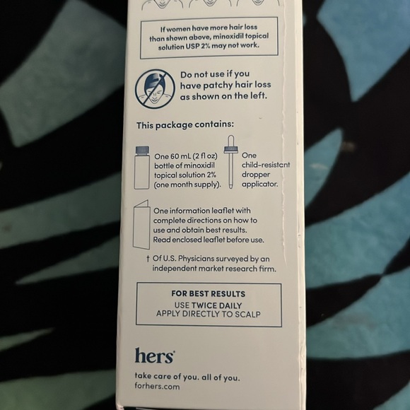 ✨🆕BNIB!SEALED!Hers. Hair Regrowth Treatment!✨ - Picture 4 of 7